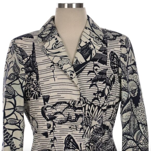 Christian Dior Tropicalia Toile de Jouy Wax La Force Bar Blazer, 2020 Collection - Picture 3 of 12